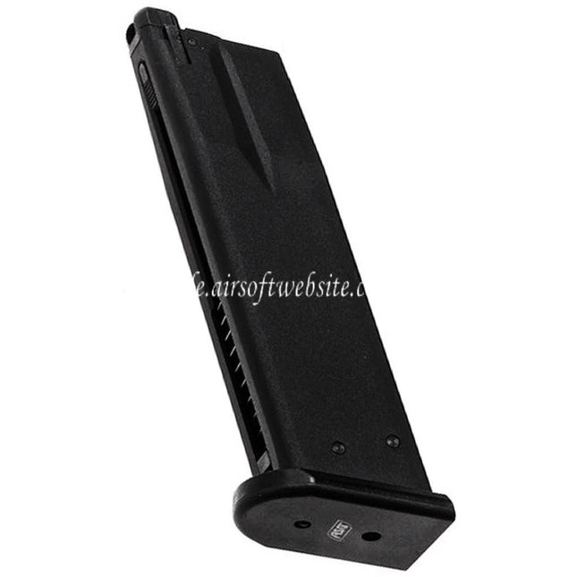 ASG 24rd Gas Magazin Geeignet für ASG B&T USW A1 CZ-75 SP-01 Shadow 2 Serie GBB Pistolen Airsoft Schwarz