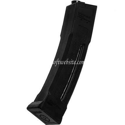 G&G 130rd Mid-Cap Magazin Geeignet für G&G PCC45 MXC9 Serie AEG SMG Gewehre Airsoft Schwarz