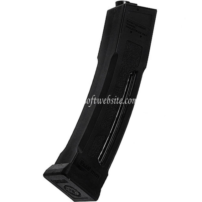G&G 130rd Mid-Cap Magazin Geeignet für G&G PCC45 MXC9 Serie AEG SMG Gewehre Airsoft Schwarz