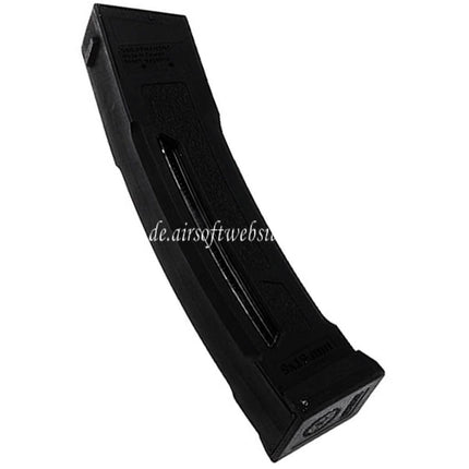 G&G 130rd Mid-Cap Magazin Geeignet für G&G PCC45 MXC9 Serie AEG SMG Gewehre Airsoft Schwarz