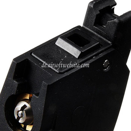 ICS 17rd Gas Magazin Kurzer Typ Geeignet für ICS BLE-XPD BLE-XMK Compact Serie GBB Pistolen Airsoft Schwarz