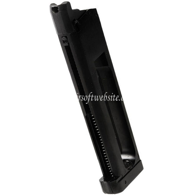 KJ Works 17rd Co2 Magazin (4.5mm BB) Geeignet für KJ Works KP-07 MEU 1911 Serie GBB Pistolen Airsoft Schwarz
