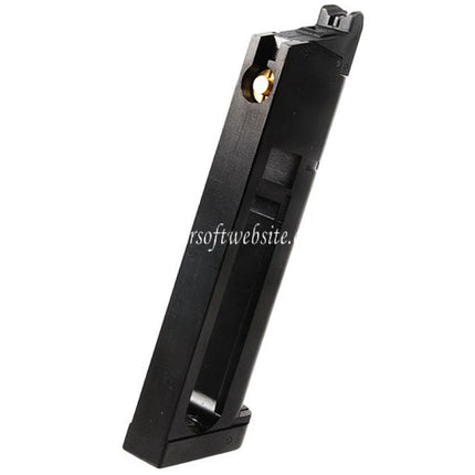 KJ Works 17rd Co2 Magazin (4.5mm BB) Geeignet für KJ Works KP-07 MEU 1911 Serie GBB Pistolen Airsoft Schwarz