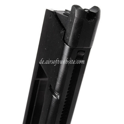 KJ Works 17rd Co2 Magazin (4.5mm BB) Geeignet für KJ Works KP-07 MEU 1911 Serie GBB Pistolen Airsoft Schwarz