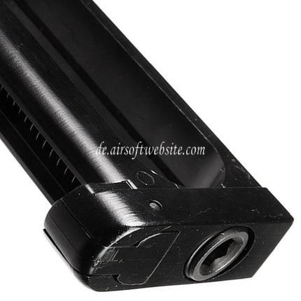 KJ Works 17rd Co2 Magazin (4.5mm BB) Geeignet für KJ Works KP-07 MEU 1911 Serie GBB Pistolen Airsoft Schwarz