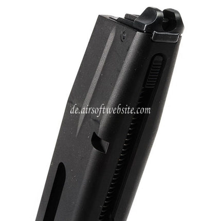 KJ Works 17rd Co2 Magazin (4.5mm BB) Geeignet für KJ Works KP-09 CZ75 Serie GBB Pistolen Airsoft Schwarz