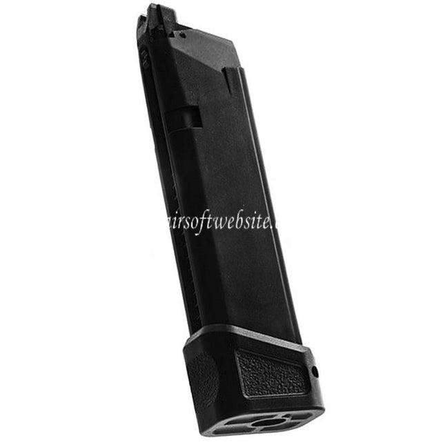 KRYTAC 24rd Co2 Magazin Geeignet für SchalldämpferCo MAXIM 9 AAP-01 G17 G18C G34 G35 G-Serie GBB Pistolen Airsoft Schwarz
