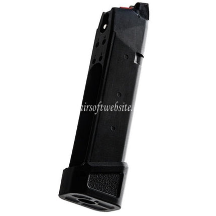 KRYTAC 24rd Co2 Magazin Geeignet für SchalldämpferCo MAXIM 9 AAP-01 G17 G18C G34 G35 G-Serie GBB Pistolen Airsoft Schwarz