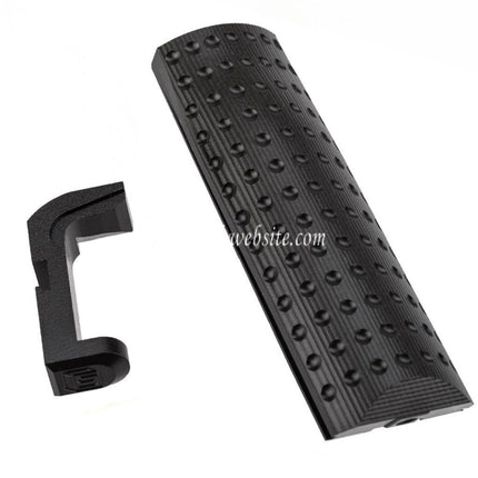 EMG Lizenziert SAI Schweres Gewicht Backstrap und Magazinauslöseknopf Geeignet für SAI BLU STANDARD GBB Pistolen Airsoft