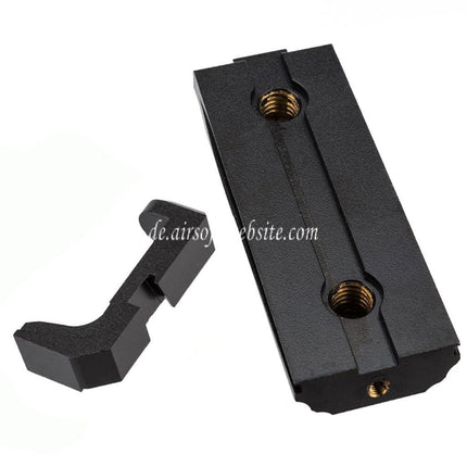 EMG Lizenziert SAI Schweres Gewicht Backstrap und Magazinauslöseknopf Geeignet für SAI BLU COMPACT GBB Pistolen Airsoft