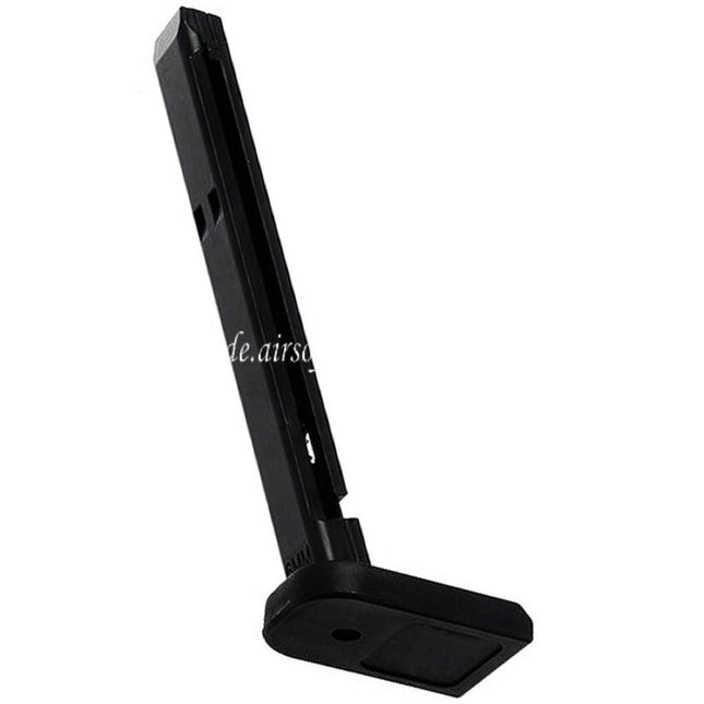 Gun Heaven 11rd Co2 Magazin Geeignet für Umarex Elite Force Gun Heaven G22 festem Schlitten Co2 Pistolen Airsoft Schwarz