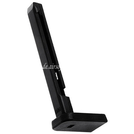 Gun Heaven 11rd Co2 Magazin Geeignet für Umarex Elite Force Gun Heaven G19 festem Schlitten Co2 Pistolen Airsoft Schwarz