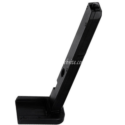 Gun Heaven 11rd Co2 Magazin Geeignet für Umarex Elite Force Gun Heaven G19 festem Schlitten Co2 Pistolen Airsoft Schwarz
