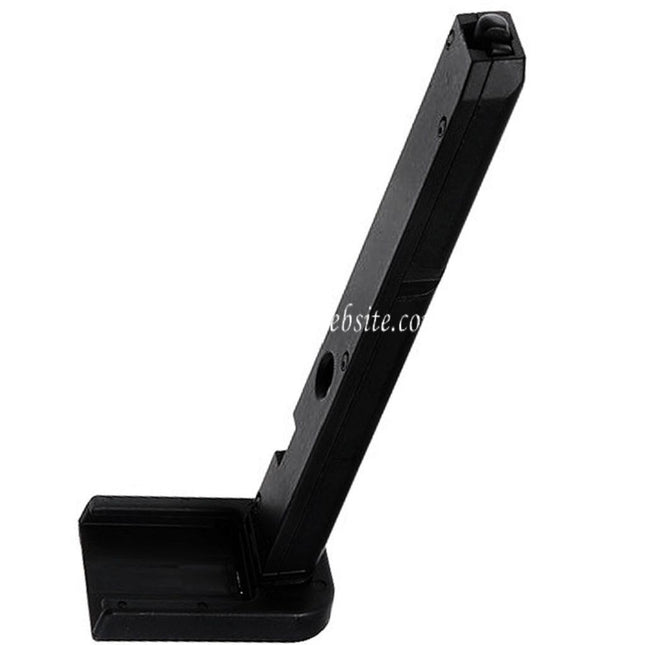 Gun Heaven 11rd Co2 Magazin Geeignet für Umarex Elite Force Gun Heaven G19 festem Schlitten Co2 Pistolen Airsoft Schwarz