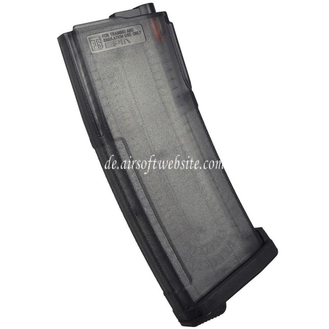 PTS 150rd TPM-AR Mid-Cap Polymer Magazin geeignet für M4 M16 Serie AEG Gewehre Airsoft Schwarz