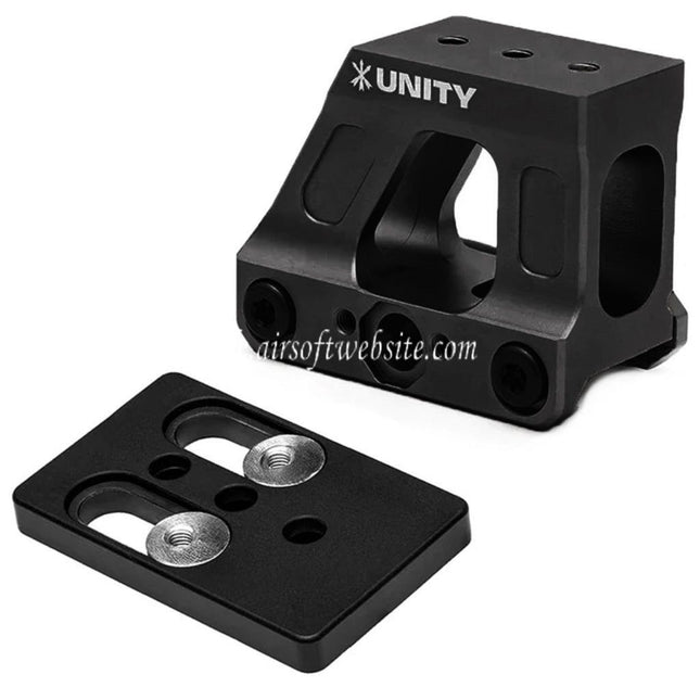 PTS Unity Tactical FAST MRDS Rotpunktvisier Montage mit Multi Optik Adapterplatte