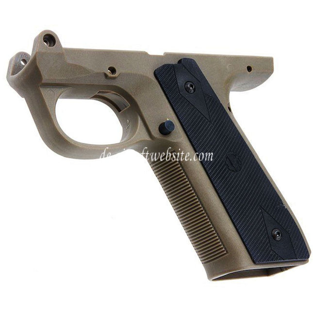 CTM TAC Ruger Stil Polymerrahmen geeignet für GBB Pistolen der Action Army AAP01 Serie Airsoft