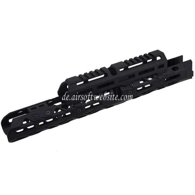 5KU KPYK CRC 1U004B Stil 365mm M-LOK Handschutz Schienen System Geeignet für CYMA D-BOYS AKM AK105 AK74S Serie AEG Gewehre Airsoft