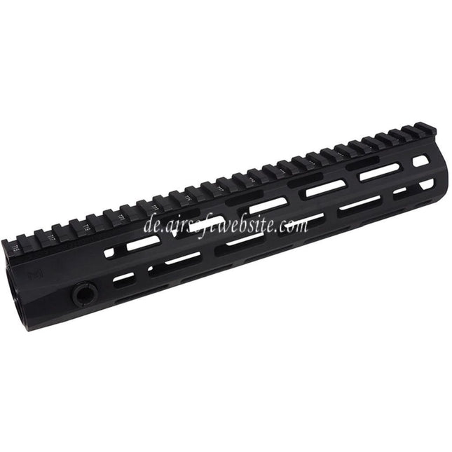 E&C 10.75 Zoll URX-4 M-Lok Handschutz Schienen System Geeignet für M4 M16 Serie AEG Gewehre Airsoft Schwarz