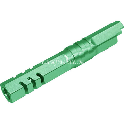 5KU 4.3 Zoll CNC Aluminum Hexagon Außenlauf +11mm CW Im Uhrzeigersinn Gewinde Geeignet für Armorer Works WE (WE-TECH) Tokyo Marui Hi-Capa 4.3 Serie GBB Pistolen Airsoft