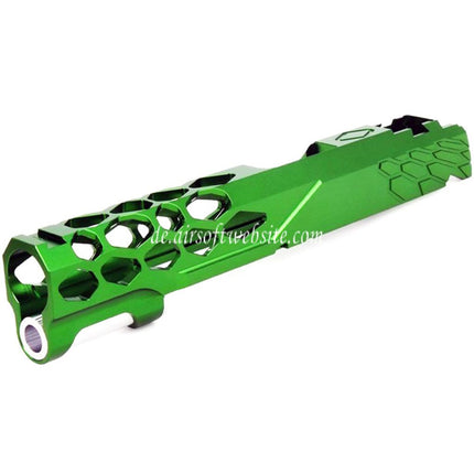 EDGE Aluminum Custom 'SHIELD' Standard Schlitten Geeignet für Tokyo Marui Hi-Capa 1911 Serie GBB Pistolen Airsoft