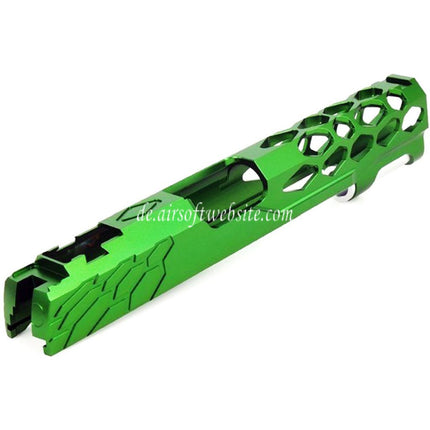 EDGE Aluminum Custom 'SHIELD' Standard Schlitten Geeignet für Tokyo Marui Hi-Capa 1911 Serie GBB Pistolen Airsoft