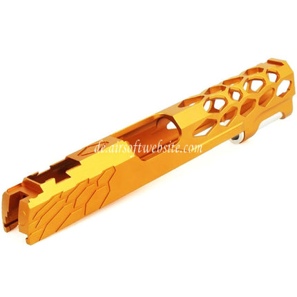 EDGE Aluminum Custom 'SHIELD' Standard Schlitten Geeignet für Tokyo Marui Hi-Capa 1911 Serie GBB Pistolen Airsoft