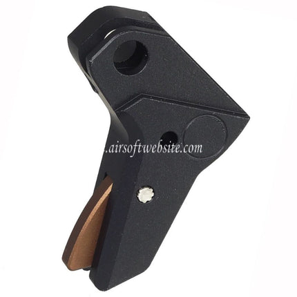 5KU CNC Aluminum Alpha Wettbewerb Abzug Geeignet für Tokyo Marui G17 Gen5 MOS Serie GBB Pistolen Airsoft