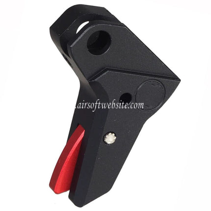 5KU CNC Aluminum Alpha Wettbewerb Abzug Geeignet für Tokyo Marui G17 Gen5 MOS Serie GBB Pistolen Airsoft