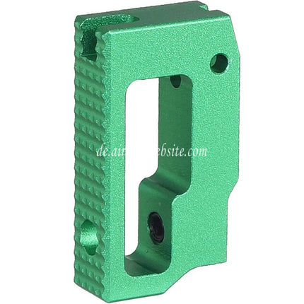 5KU Aluminum Kurz Flach Verstellbarer Abzug Geeignet für Tokyo Marui Hi-Capa 1911 Serie GBB Pistolen Airsoft