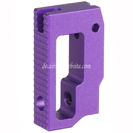 5KU Aluminum Kurz Flach Verstellbarer Abzug Geeignet für Tokyo Marui Hi-Capa 1911 Serie GBB Pistolen Airsoft
