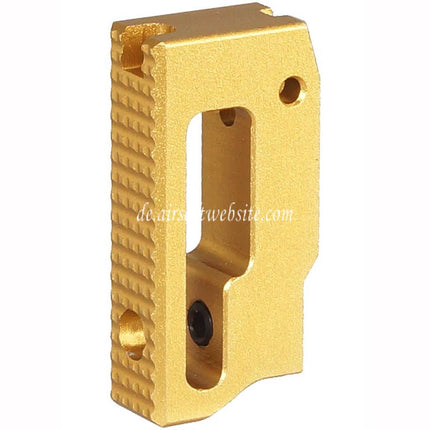 5KU Aluminum Extra Kurz Flach Verstellbarer Abzug Geeignet für Tokyo Marui Hi-Capa 1911 Serie GBB Pistolen Airsoft