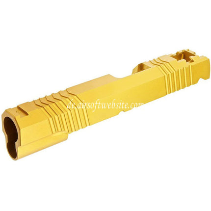 GK Tactical Aluminum SV Standard Schlitten mit Düsengehäuses Rückholfeder Stecker Geeignet für Tokyo Marui Hi-Capa 1911 Serie GBB Pistolen Airsoft