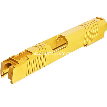 GK Tactical Aluminum SV Standard Schlitten mit Düsengehäuses Rückholfeder Stecker Geeignet für Tokyo Marui Hi-Capa 1911 Serie GBB Pistolen Airsoft