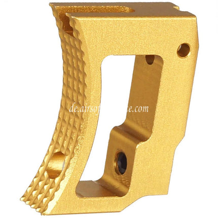 5KU Aluminum Lang Gebogen Verstellbarer Abzug Geeignet für Tokyo Marui Hi-Capa 1911 Serie GBB Pistolen Airsoft