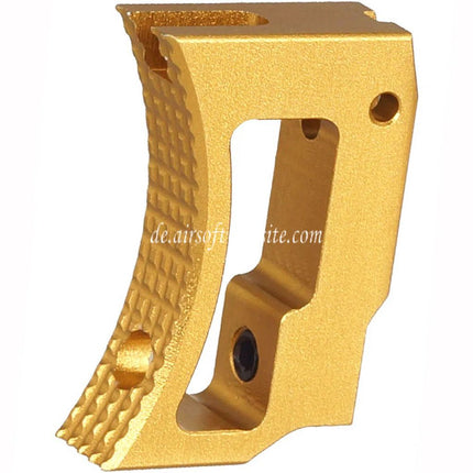 5KU Aluminum Medium Gebogen Verstellbarer Abzug Geeignet für Tokyo Marui Hi-Capa 1911 Serie GBB Pistolen Airsoft
