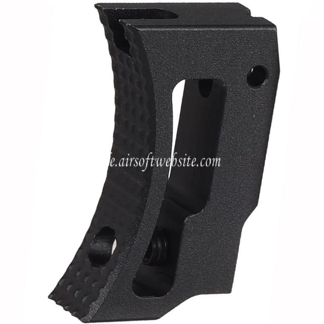 5KU Aluminum Kurz Gebogen Verstellbarer Abzug Geeignet für Tokyo Marui Hi-Capa 1911 Serie GBB Pistolen Airsoft