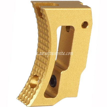 5KU Aluminum Kurz Gebogen Verstellbarer Abzug Geeignet für Tokyo Marui Hi-Capa 1911 Serie GBB Pistolen Airsoft
