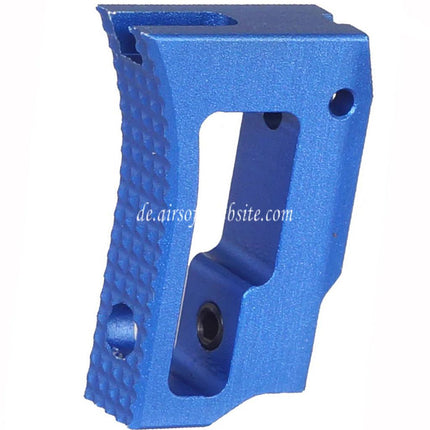 5KU Aluminum Obere Gebogen Verstellbarer Abzug Geeignet für Tokyo Marui Hi-Capa 1911 Serie GBB Pistolen Airsoft
