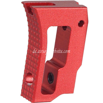 5KU Aluminum Obere Gebogen Verstellbarer Abzug Geeignet für Tokyo Marui Hi-Capa 1911 Serie GBB Pistolen Airsoft
