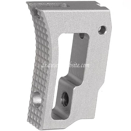 5KU Aluminum Obere Gebogen Verstellbarer Abzug Geeignet für Tokyo Marui Hi-Capa 1911 Serie GBB Pistolen Airsoft