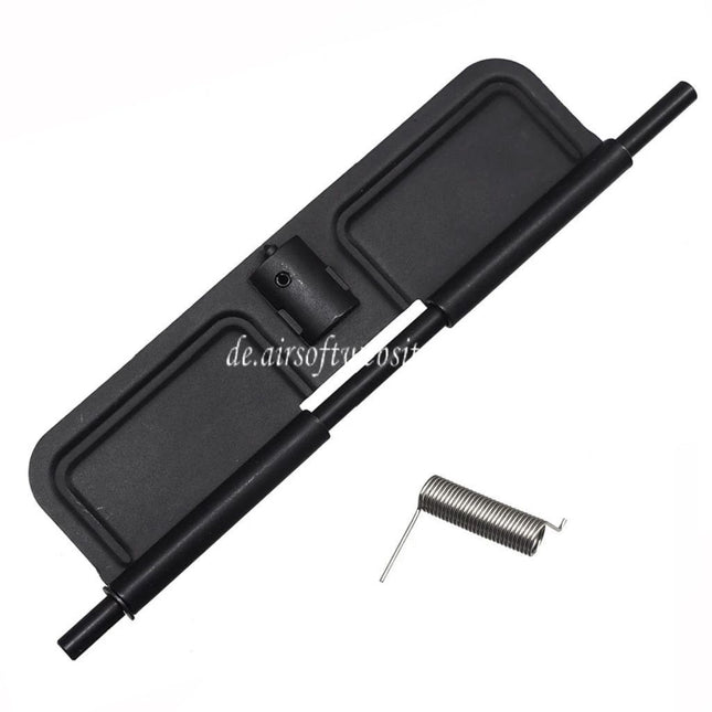 Guns Modify GM CNC Edelstahl Empfänger Staubkappe AR Standard Version Geeignet für Tokyo Marui MWS M4 Serie GBB Gewehre Airsoft Schwarz