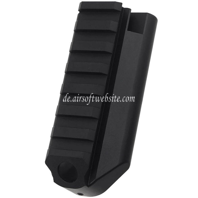 C&C TAC CNC Aluminum 7-Steckplätze 20mm M1913 Picatinny Schiene Schaft Adapter Geeignet für Guns Modify GM Cybergun FN HERSTAL SCAR-L MK2 Serie GBB Gewehre