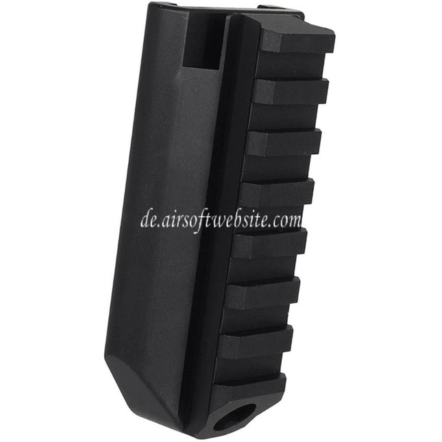 C&C TAC CNC Aluminum 7-Steckplätze 20mm M1913 Picatinny Schiene Schaft Adapter Geeignet für Guns Modify GM Cybergun FN HERSTAL SCAR-L MK2 Serie GBB Gewehre