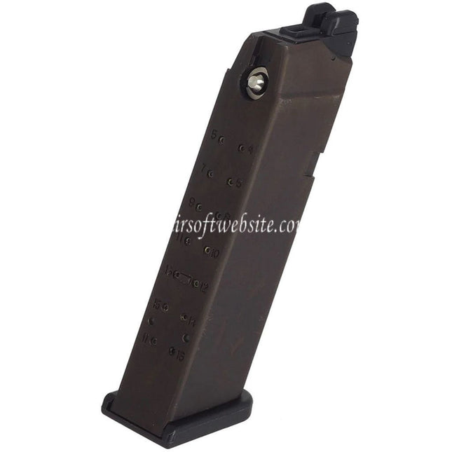 Guns Modify Verbessert 25rd Gas Magazin Geeignet für G17 G18C G34 G35 G-Serie GBB Pistolen Airsoft