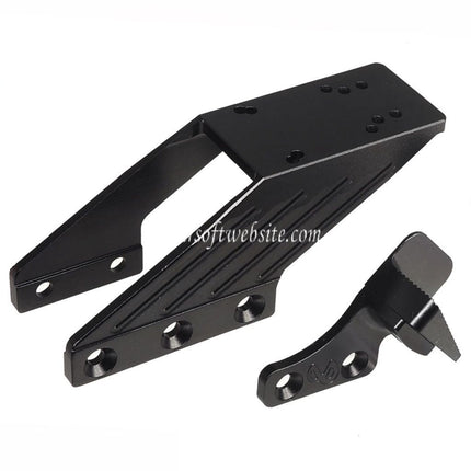 5KU CNC Aluminum Infinity Optikmontage mit Daumenablage Geeignet für 5KU Infinity IMM Kit Hi-Capa Serie GBB Pistolen Airsoft