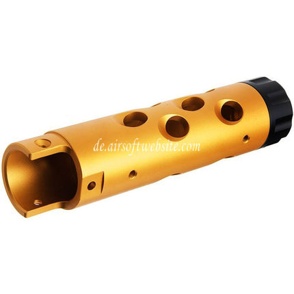 Narcos Airsoft CNC Aluminum Vorderes Lauf Kit (Typ 1) Geeignet für Action Army AAP01 Serie GBB Pistolen