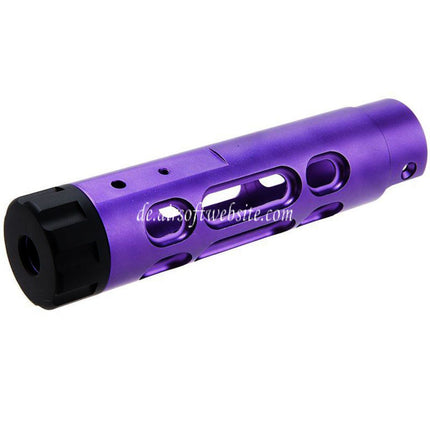 Narcos Airsoft CNC Aluminum Vorderes Lauf Kit (Typ 2) Geeignet für Action Army AAP01 Serie GBB Pistolen