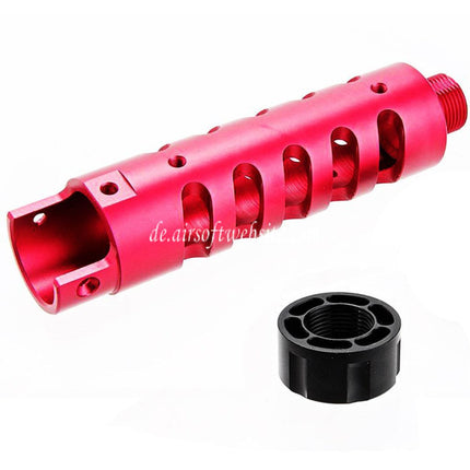 Narcos Airsoft CNC Aluminum Vorderes Lauf Kit (Typ 5) Geeignet für Action Army AAP01 Serie GBB Pistolen