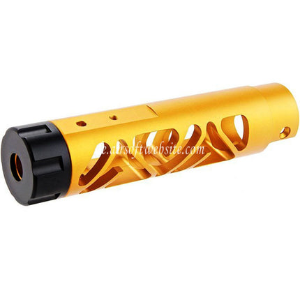 Narcos Airsoft CNC Aluminum Vorderes Lauf Kit (Typ 6) Geeignet für Action Army AAP01 Serie GBB Pistolen